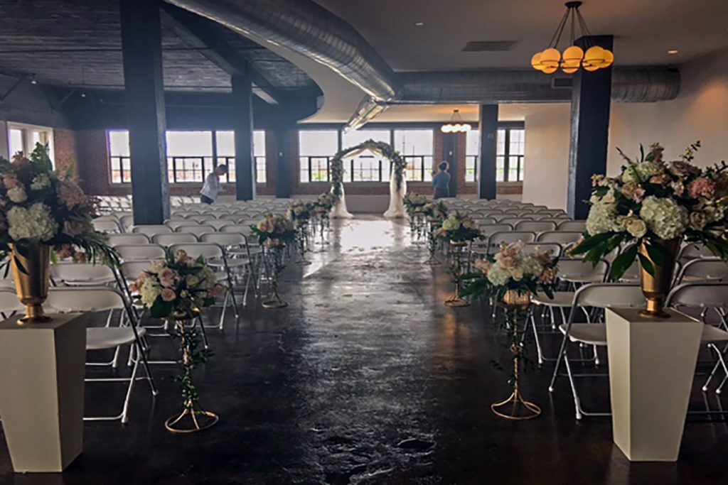 Ceremony zack Urban Ballroom | Special Event Venues