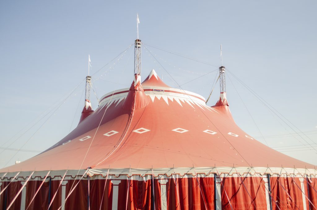 Exterior The Big Top tent